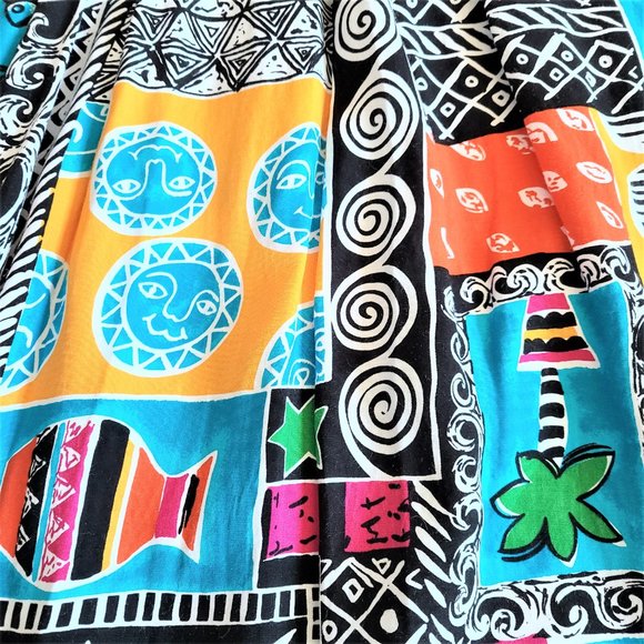 Eric Ryan Sport vintage button front high waisted skirt - Picture 7 of 14